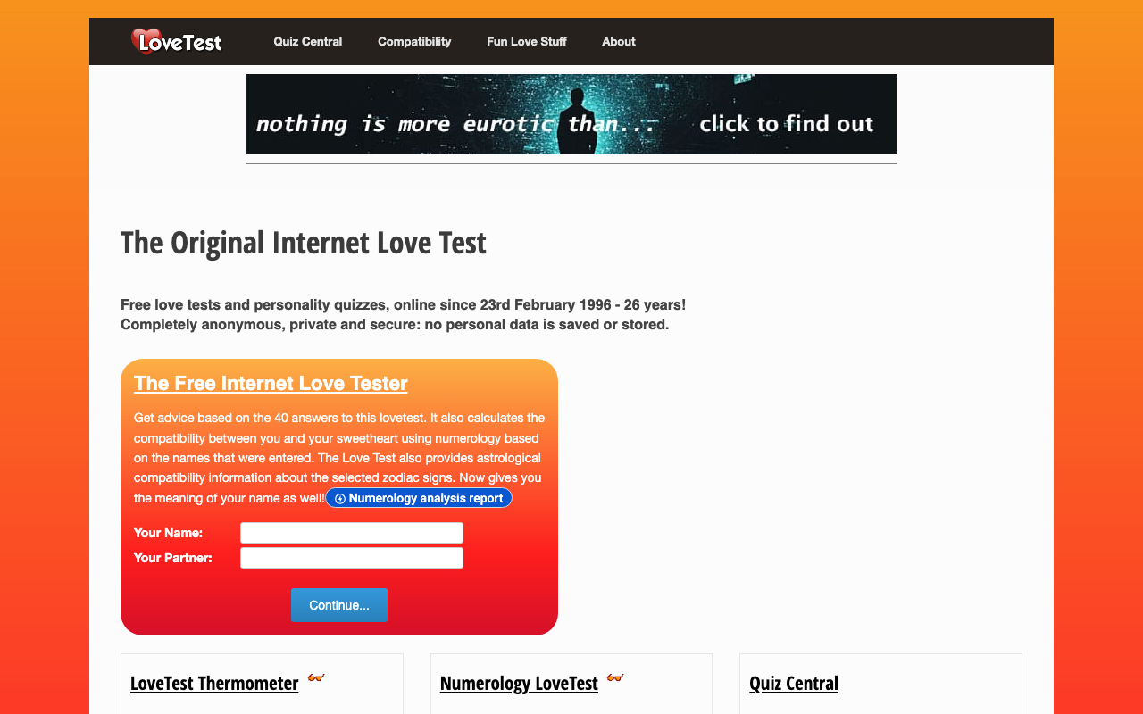 LoveTest.com